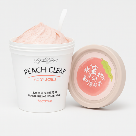 LymfaGlow™ Peach Clear Body Scrub